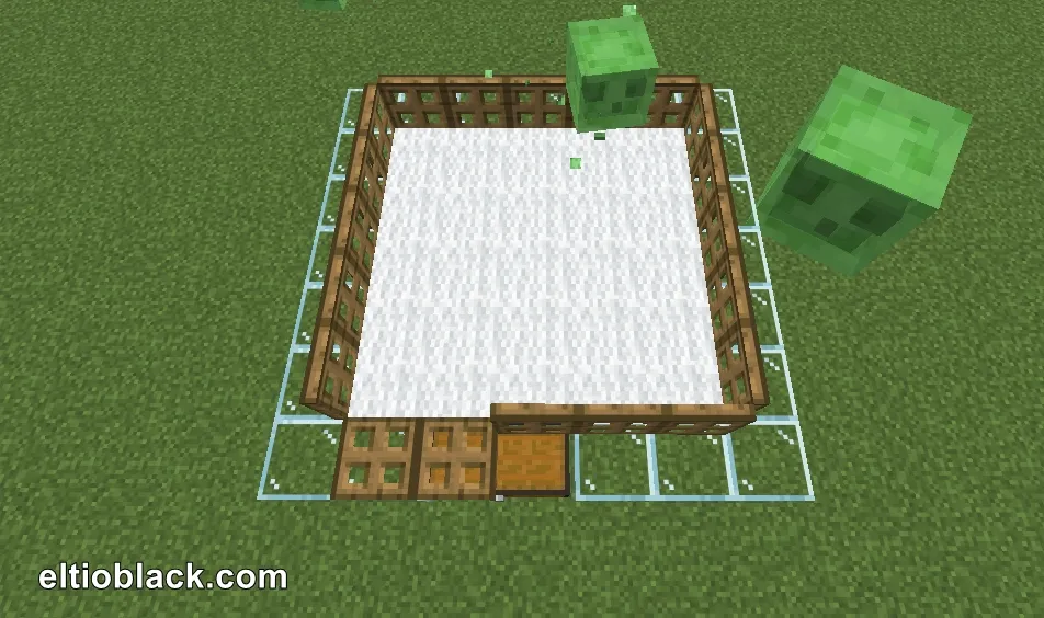 ¿Cómo hacer una Granja de huevos de Gallina en minecraft?