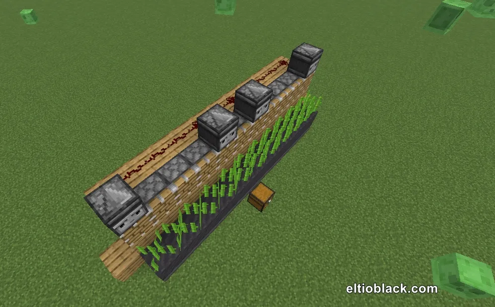 ¿Cómo hacer una Granja de Bambu Minecraft? Tutorial