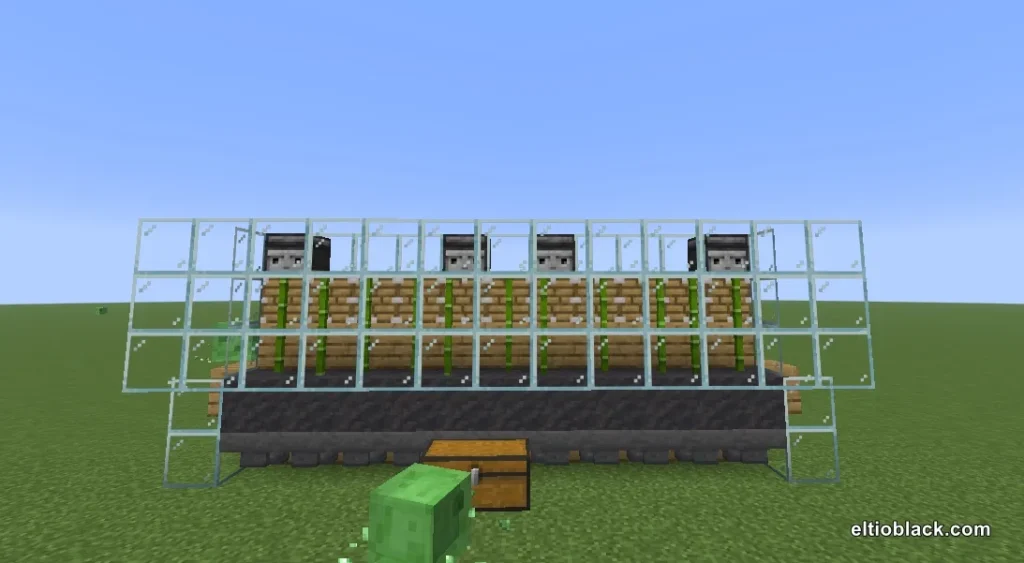 ¿Cómo hacer una Granja de Bambu Minecraft? Tutorial