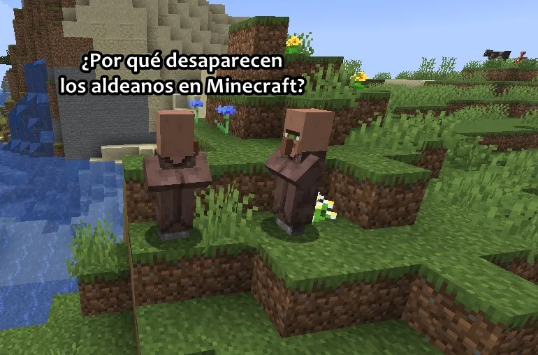 ¿Por qué desaparecen los aldeanos en Minecraft?