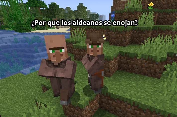 ¿Por que los aldeanos se enojan?