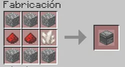 ¿Como hacer un observador en minecraft?