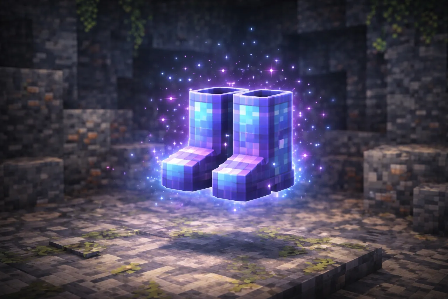 Encantamientos para botas Minecraft