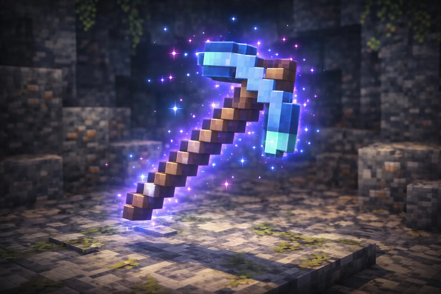 Encantamientos para pico Minecraft