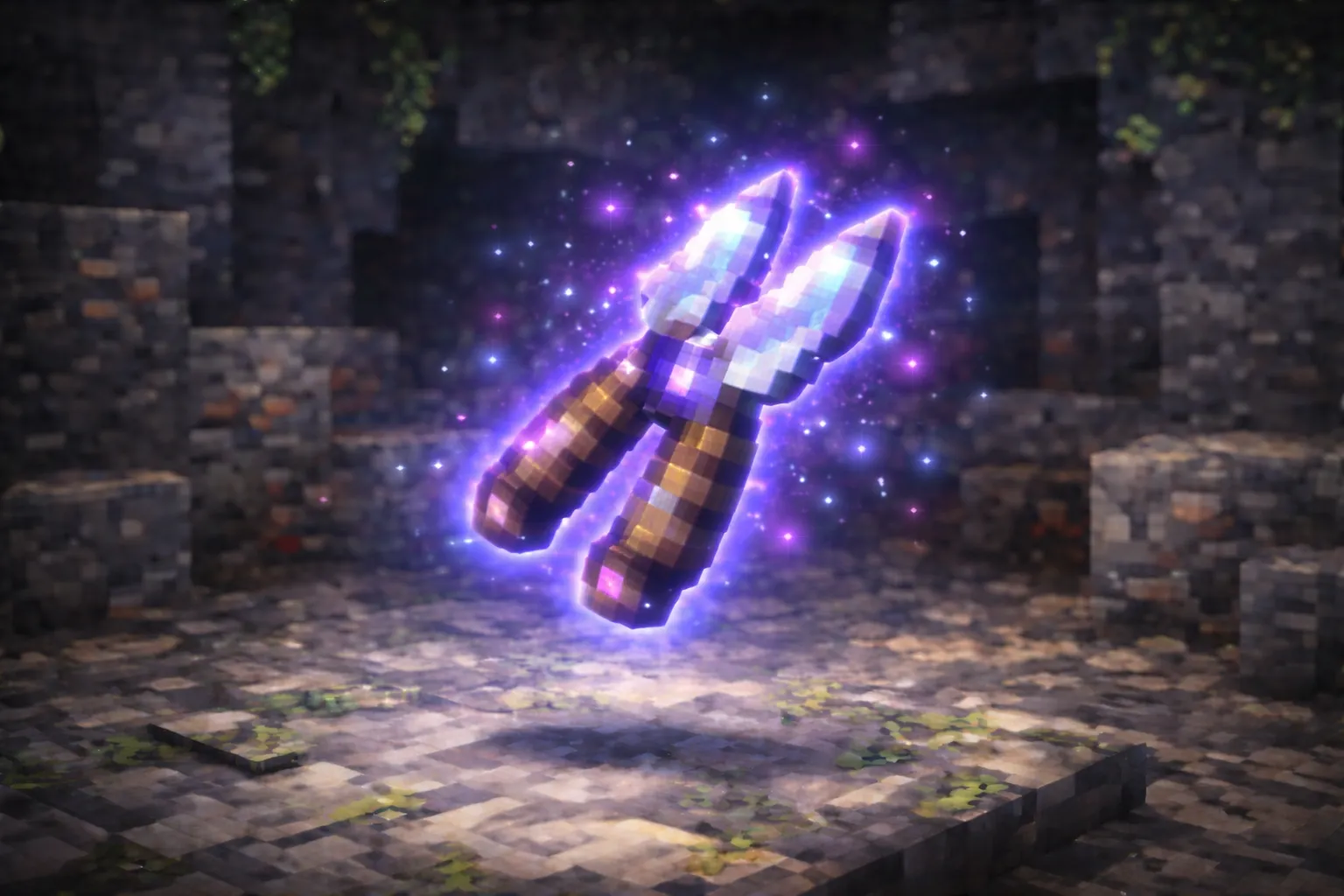 Encantamientos para tijera Minecraft