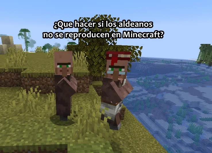 ¿Que hacer si los aldeanos no se reproducen en Minecraft?