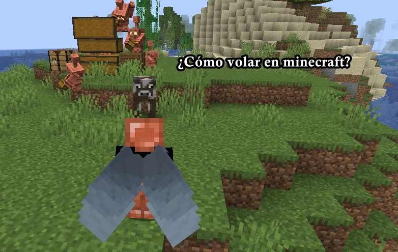 Como volar en Minecraft