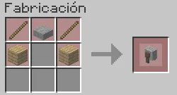 Como hacer una afiladora en Minecraft - Crafteo Afiladora