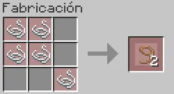Como hacer una correa en Minecraft - Crafteo Cuerda
