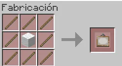 Como hacer un Cuadro en Minecraft - Crafteo Cuadro