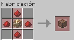 Como hacer Lampara de Redstone en Minecraft – Crafteo Lampara