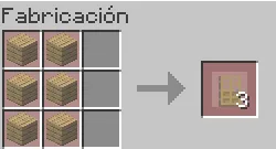 Como hacer un puerta en Minecraft - Crafteo puertas