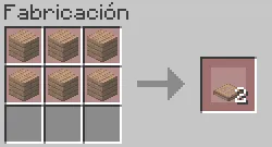 Como hacer una trampilla en Minecraft - Crafteo Escotilla
