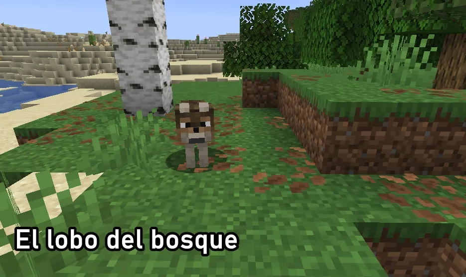 Como encontrar al Lobo del Bosque en Minecraft