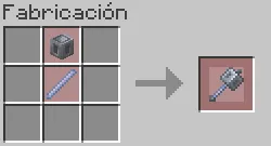 Crafteo Mazo Minecraft 1.21 ¿Como fabricar?