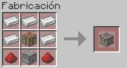 Crafteo Fabricador o Crafter o Crafteadora Minecraft