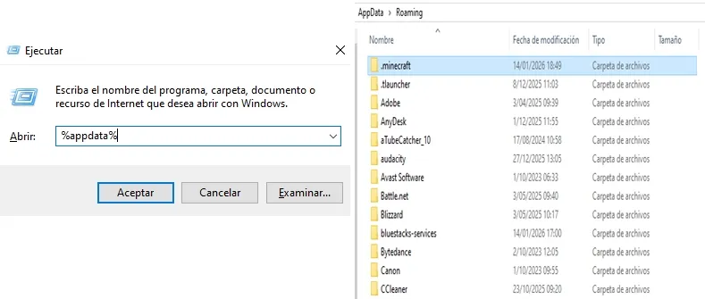 ¿Como ver las capturas que tomo en Minecraft?