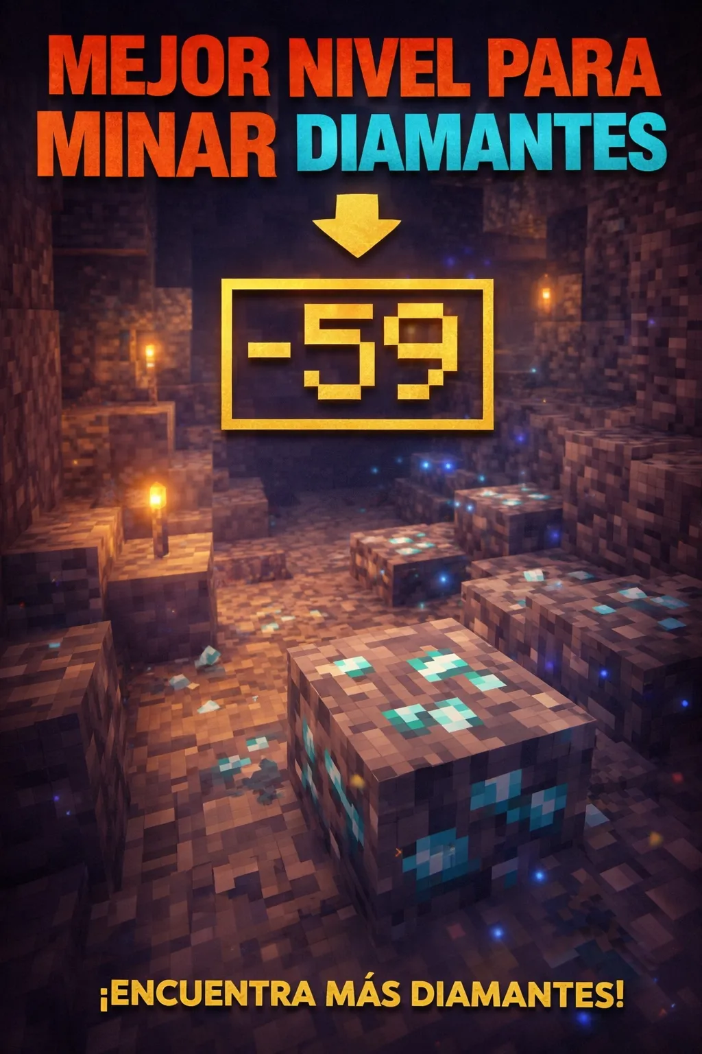 Mejor capa para minar Diamantes en Minecraft