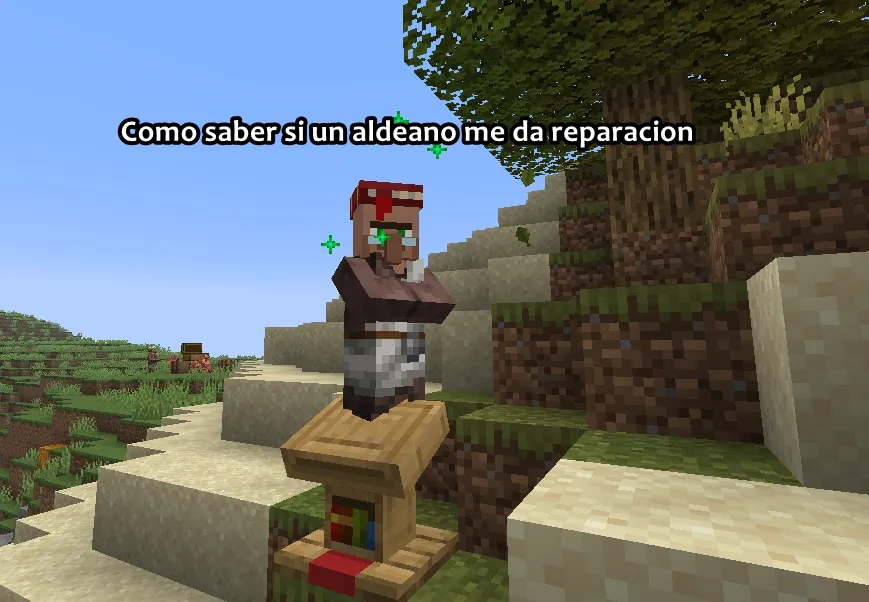 Como saber si un aldeano me da reparacion