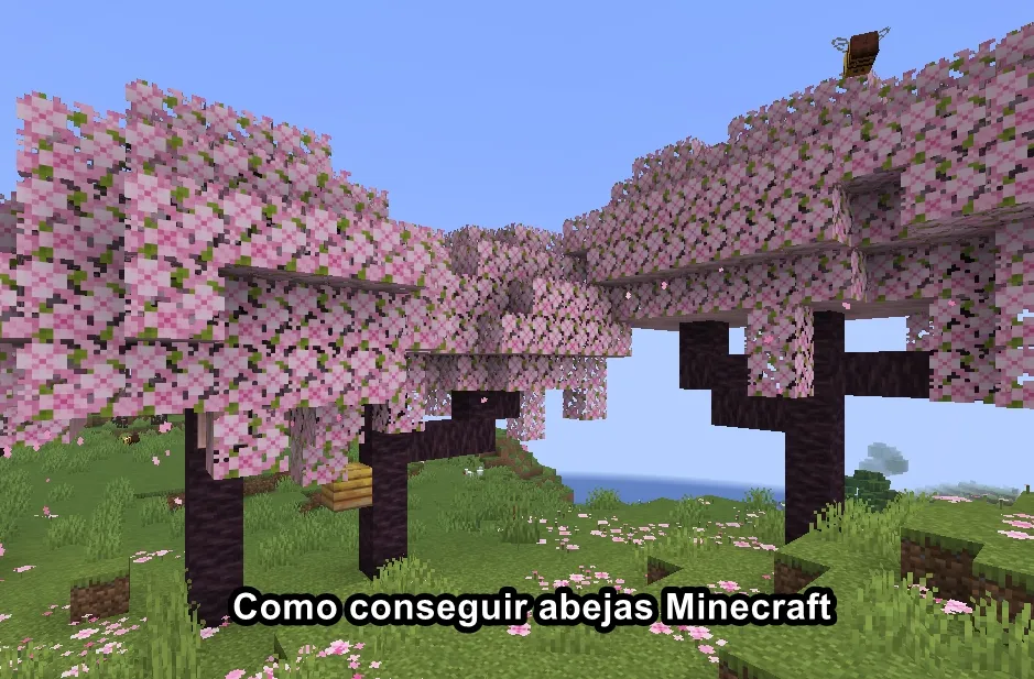 Como conseguir abejas Minecraft