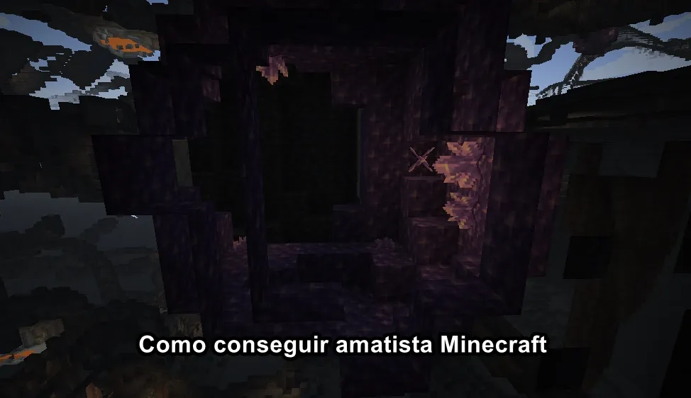 Como conseguir amatista Minecraft