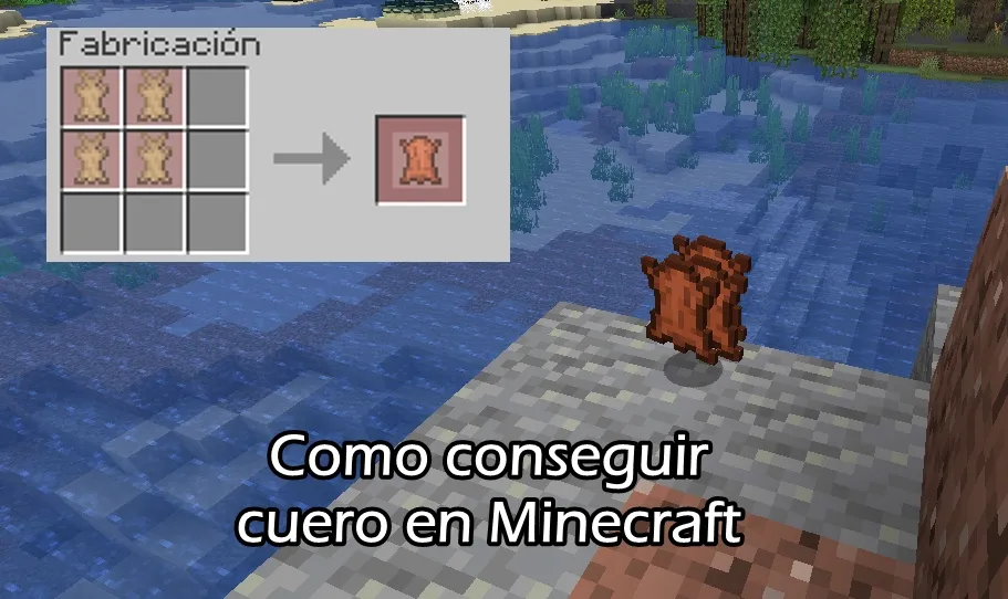 Como conseguir cuero en Minecraft