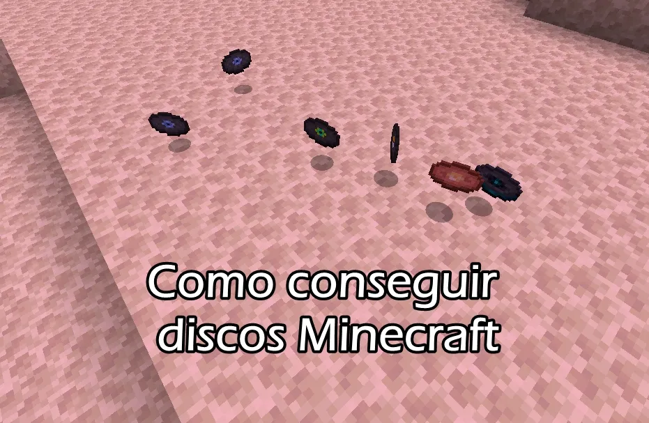 Como conseguir discos Minecraft