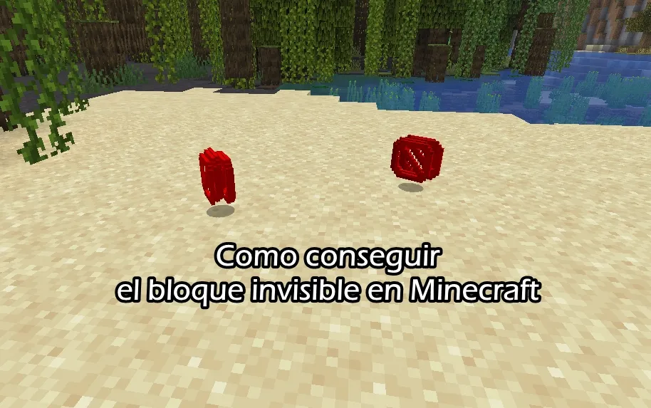Como conseguir el bloque invisible en Minecraft