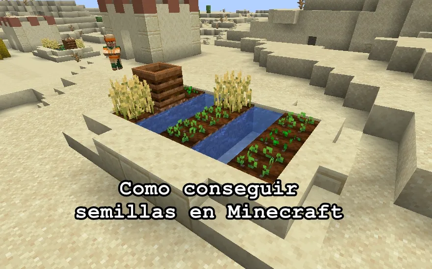 Como conseguir semillas en Minecraft
