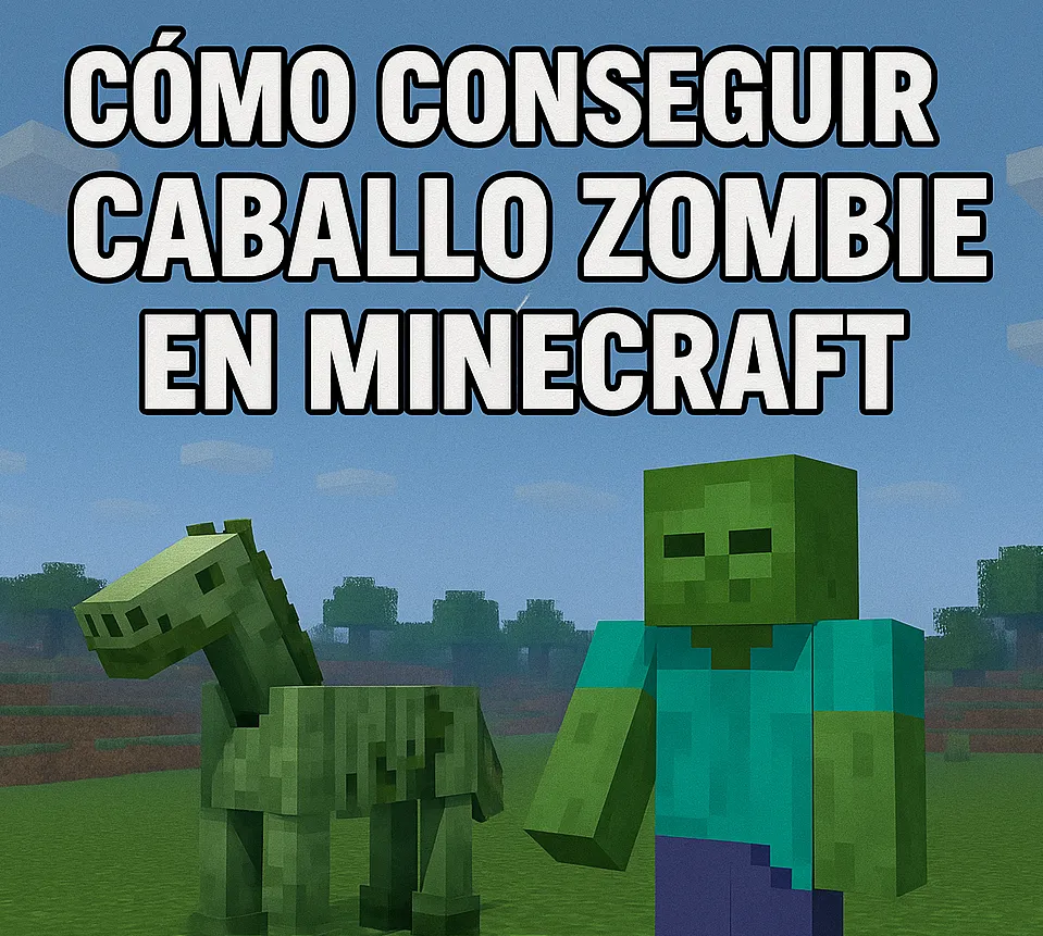 Como conseguir caballo zombie en Minecraft