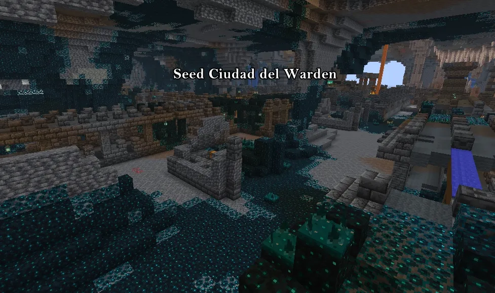 Semilla para aparecer en una ciudad del Warden en Minecraft Bedrock 1.21
