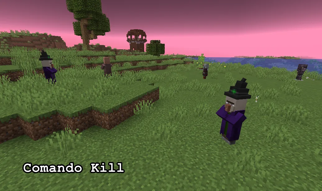Comando para hacer kill en Minecraft