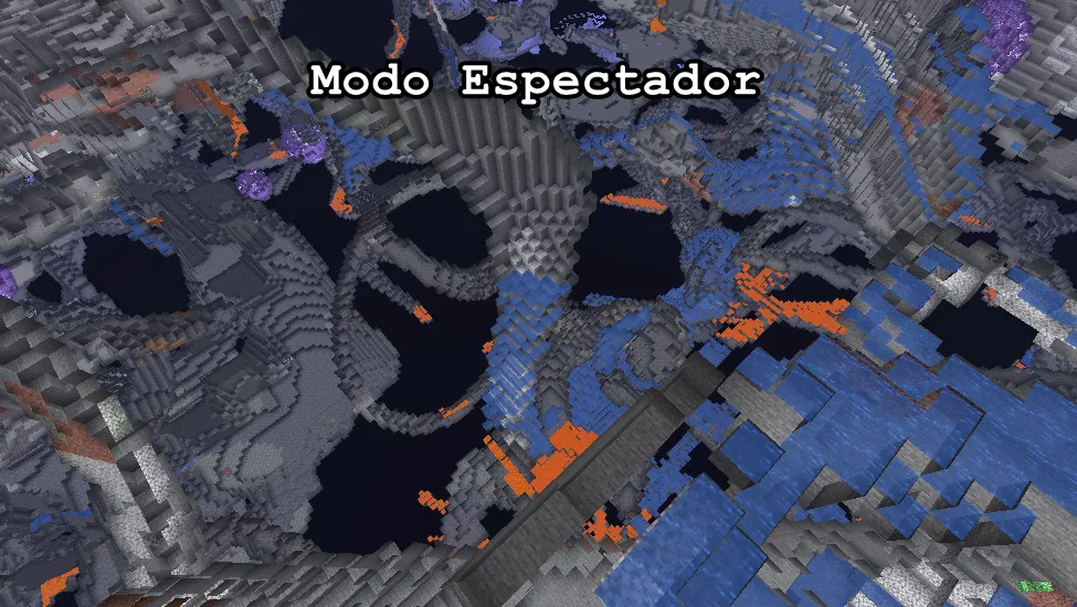 Comando para ponerse en espectador en Minecraft