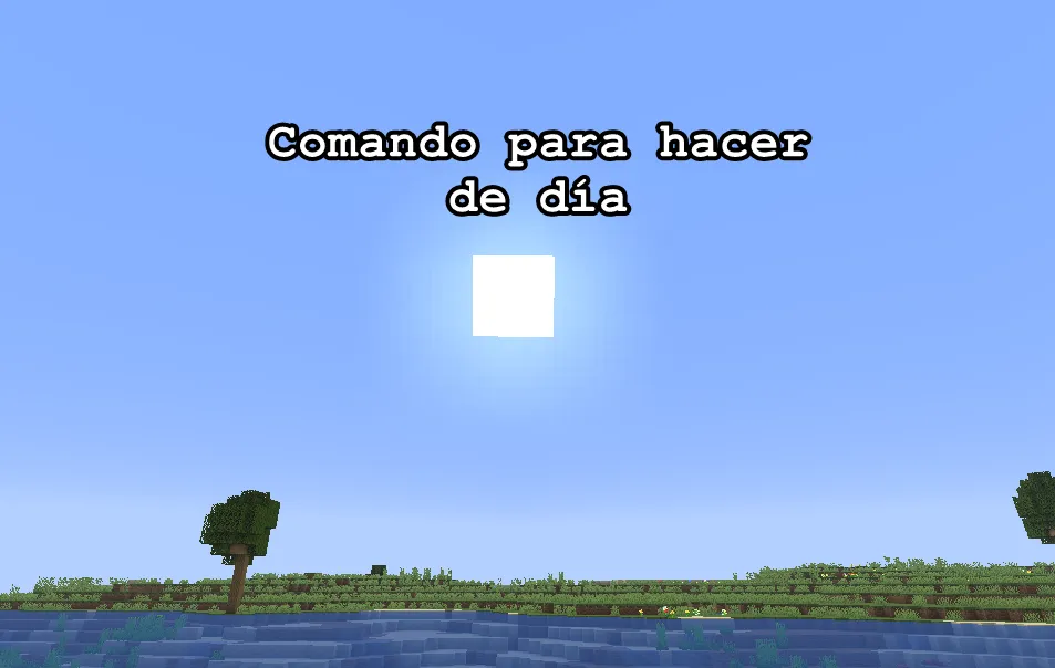 Comando para que siempre sea de dia en Minecraft