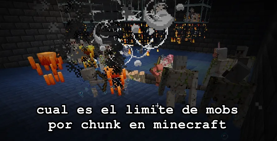 cual es el limite de mobs por chunk en minecraft