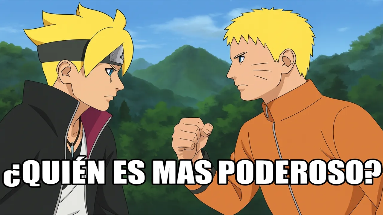 ¿Boruto es mas poderoso que Naruto?