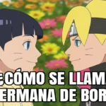 ¿Cómo se llama la hermana de Boruto?