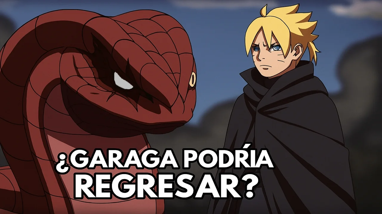 ¿Garaga la serpiente podría regresar? Boruto Two Blue Vortex