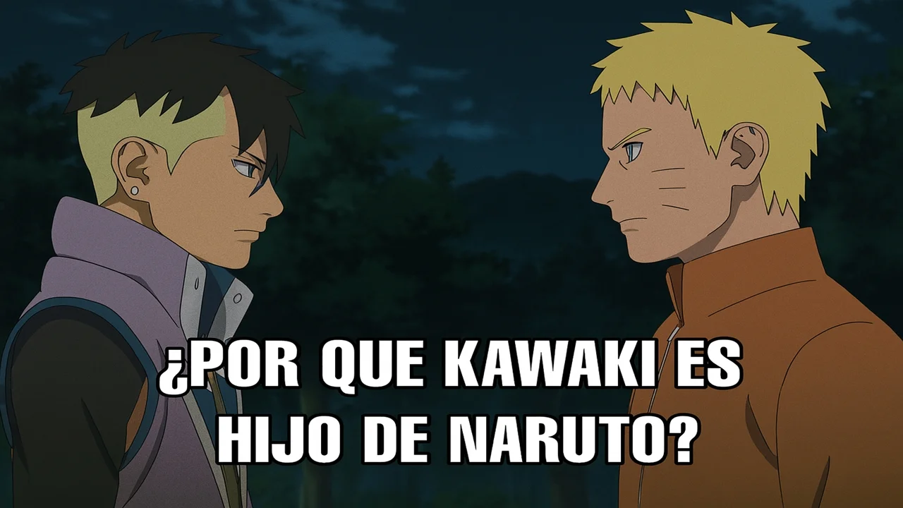 ¿Por Qué Kawaki Es Hijo de Naruto?