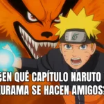 ¿En que capitulo Naruto se hace amigo de Kurama?