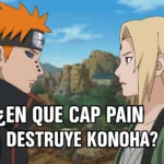 en que capitulo Pain destruye Konoha