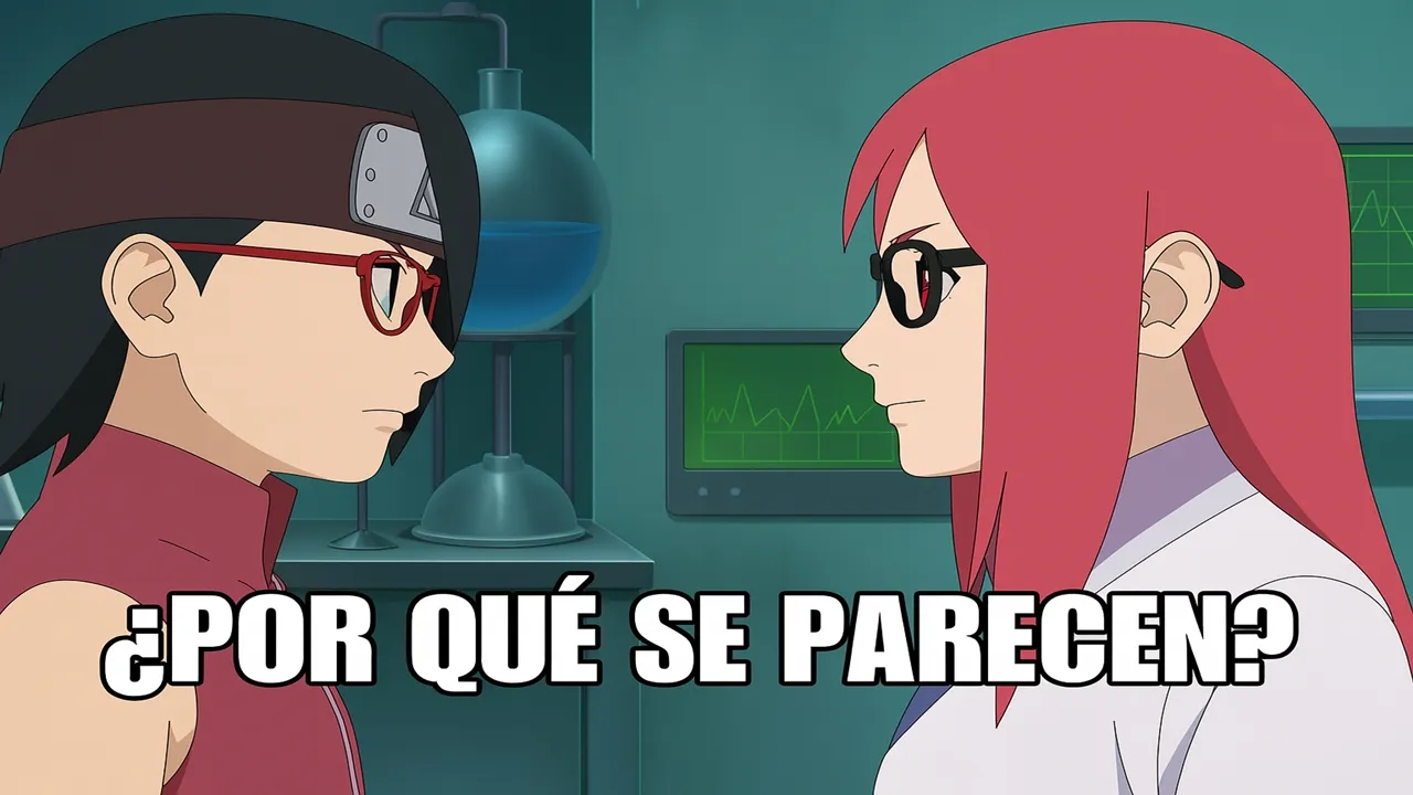 ¿Por Qué Sarada se Parece a Karin?