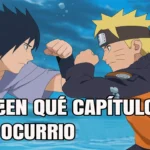 ¿Naruto vs Sasuke en que capitulo fue?