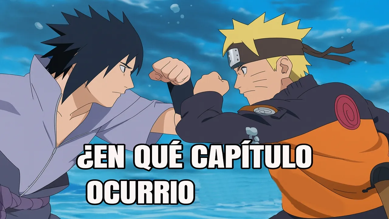 ¿En que capitulo es Naruto vs Sasuke Final?