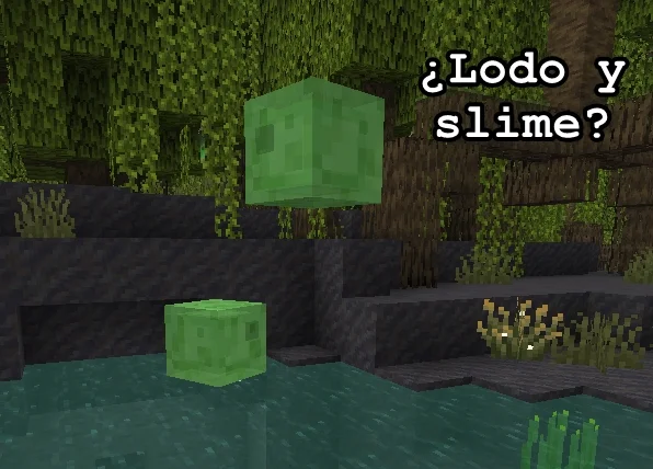 ¿con el barro en minecraft se puede hacer slime?