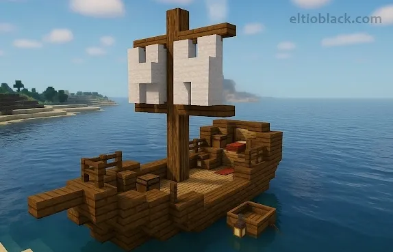 Construccion Barco Idea Minecraft