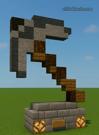 Construccion Pico idea Minecraft