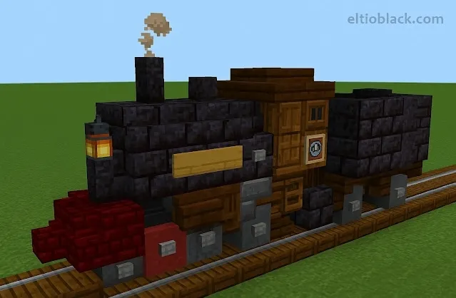 Construccion Tren idea Minecraft