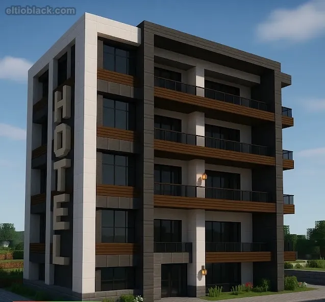 Hotel idea minecraft