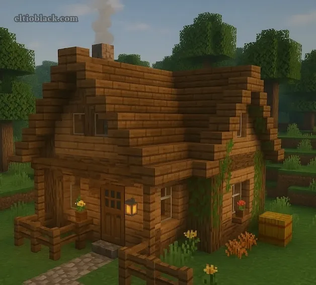 Idea casa de campo Minecraft